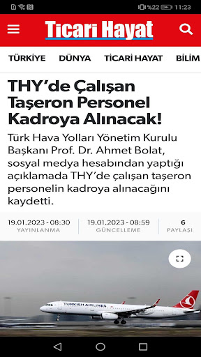 Ticari Hayat Gazetesi Screen 2