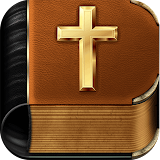 Bible with commentaries icon