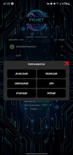 PK NET Screen 2