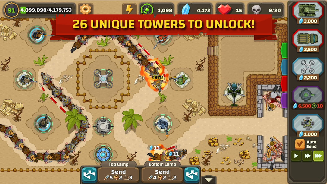 Ancient Allies Tower Defense 1.32 APK + Mod (Unlimited money / Free purchase / Mod Menu / God Mode) for Android