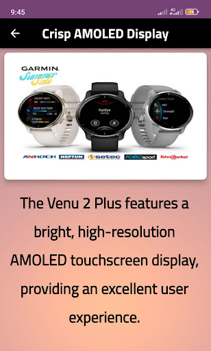 garmin venu 2 plus guide Screen 2