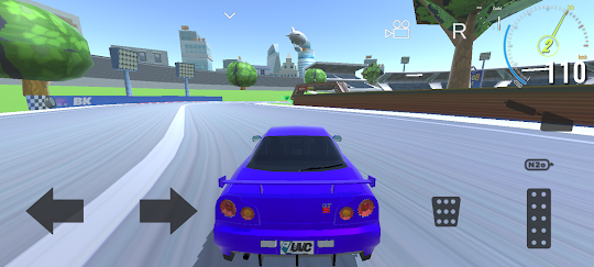 Indy Car Track - 3D