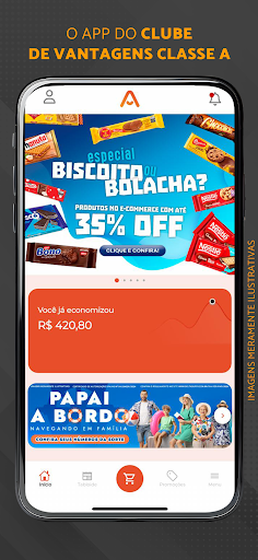 Android application Delta Classe A screenshort