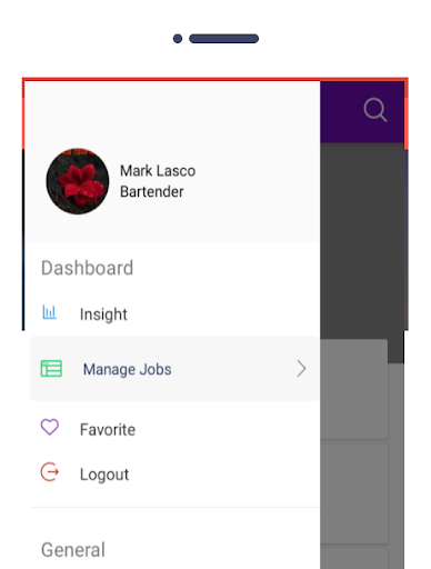 Android application Bartender Now screenshort