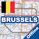 BRUSSELS METRO MAP OFFLINE