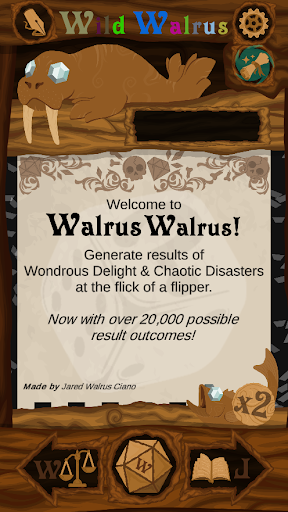 Android application Wild Walrus screenshort