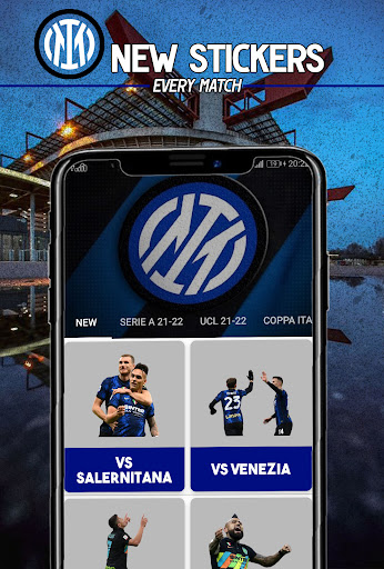 Inter Stickers Screen 3
