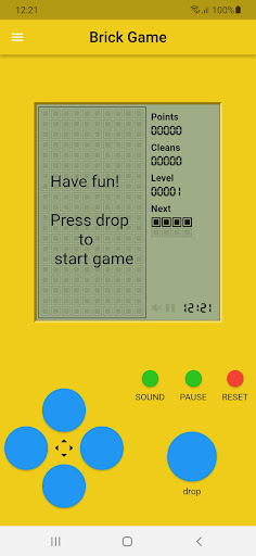 Android application Brick Game Classic Offline screenshort