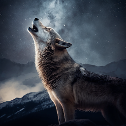 Imagen de ícono de Sonidos de lobo