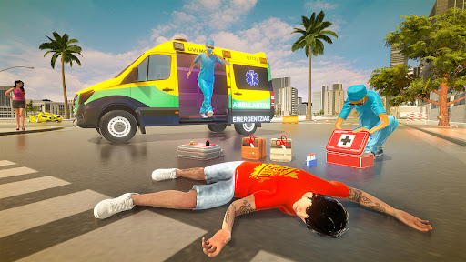 Emergency Superhero Rescue Mission-Ambulance Games 1.0.9 screenshots 3