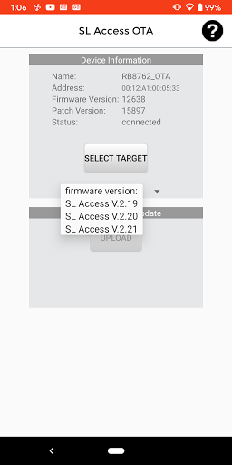 SL Access OTA Screen 3