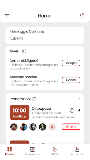 Freddie health e fitness Screen 2