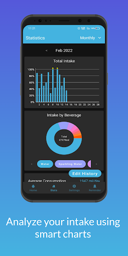 Water Reminder - Water Tracker Screen 2