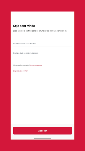 Android application Casa Temporada - Anunciantes screenshort