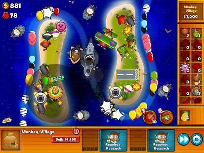 Bloons Monkey City Screenshot