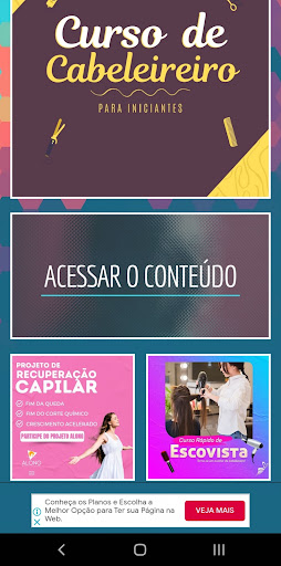 Curso de Cabeleireiro Completo Screen 2