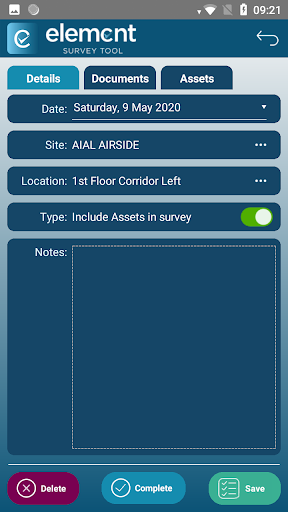Element Survey Tool