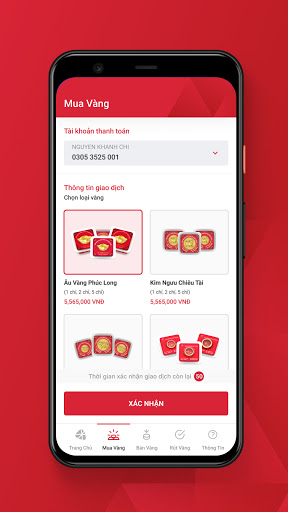 eGold – Vàng vật chất online Screen 3