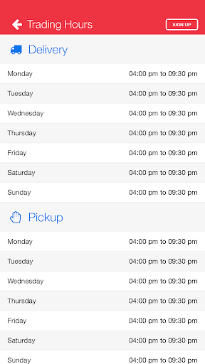 Miros Pizza Bar Screen 3