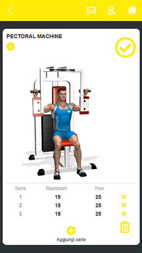 Fitness Center Stars Club Screen 3