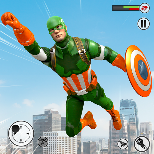 Rope Captain Superhero Fight logo