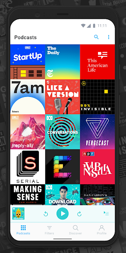 Pocket Casts - Podcast Player VARY screenshots 1