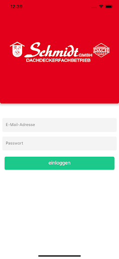 Android application Dachdecker Rüsselsheim screenshort