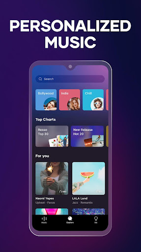 Resso Music - Streaming de chansons avec paroles et radios