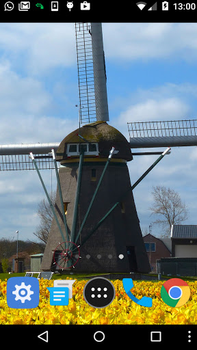 Android application windmill weather wallpaper screenshort