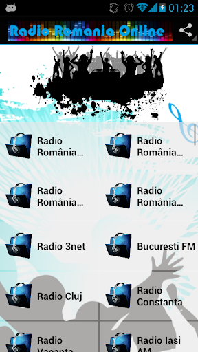 Android application Radio Romania Online screenshort