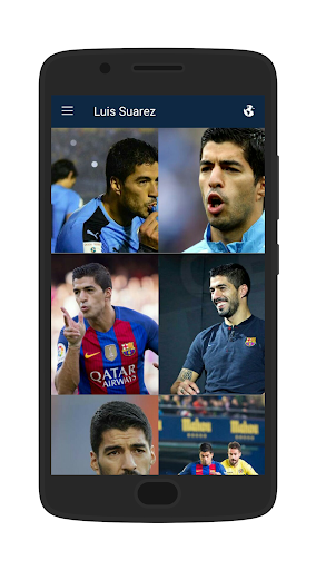 Android application Luis Suárez HD Wallpaper screenshort