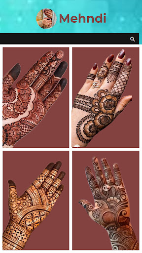 Elegant Mehndi Screen 3