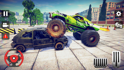 Monster Truck Parking Games 1 APK + Mod (Unlimited money) إلى عن على ذكري المظهر