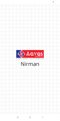Android application Aavas Nirman screenshort