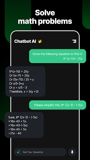 Chatbot AI - Ask AI anything Screen 3