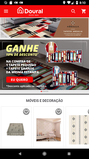 Android application Doural - sua loja de presentes screenshort