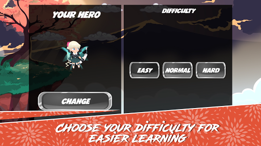 Japanese Heroes: Language Game Screen 3