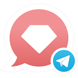 Telegram with GetGems icon