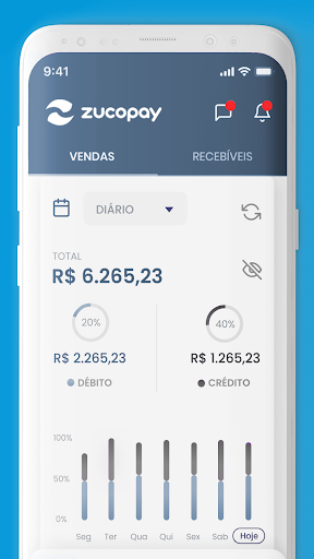 Android application Controle Zucopay screenshort