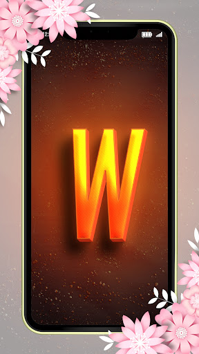Android application Letter W Wallpaper HD screenshort