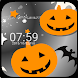 ハロウィン パンプキンと時計のライブ壁紙 - Androidアプリ