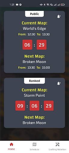 Android application Apex Rotation screenshort