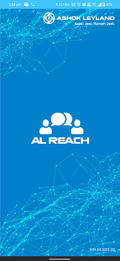 Android application AL Reach screenshort