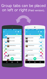 Contacts A+ groups & dialer android2mod screenshots 5