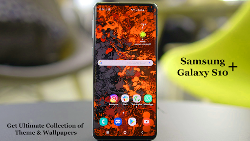 Android application Theme for Galaxy S10 Plus screenshort
