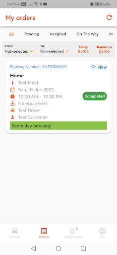 Antz Vendor Screen 2