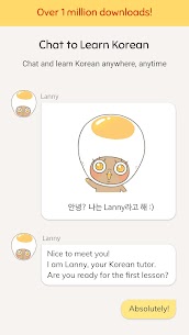 Eggbun Aprende diversión coreana MOD APK 1