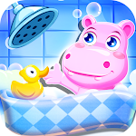 Cover Image of Download Bathe Hippo - Connect Pipes  APK