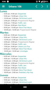 Screenshot 13 Urbano 106 FM (Radio Urbano) android