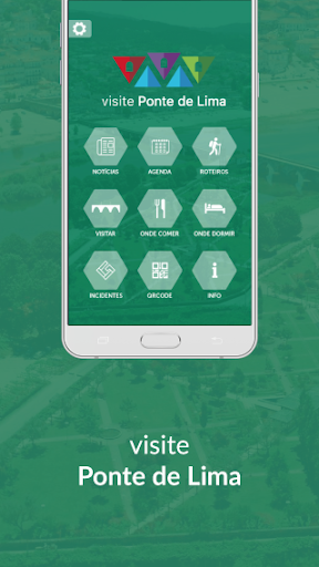 Android application Visite Ponte de Lima screenshort